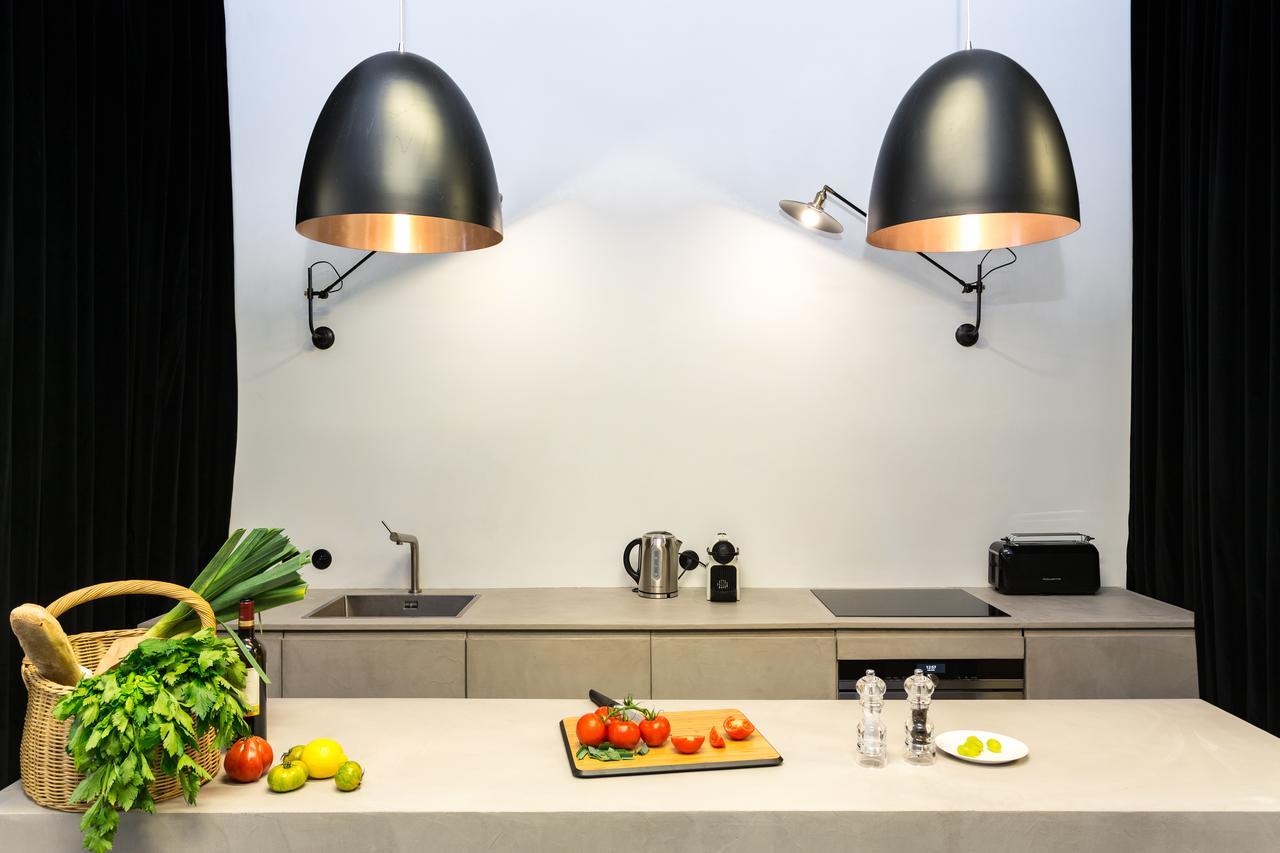Habitat Parisien - 2Br-2Ba - Aircon Loft Montorgueil Daire Dış mekan fotoğraf