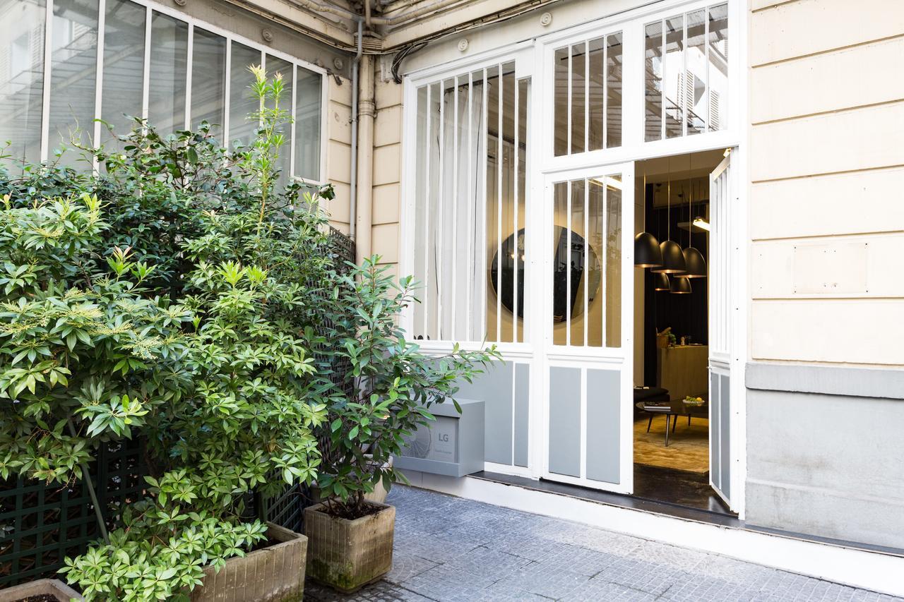 Habitat Parisien - 2Br-2Ba - Aircon Loft Montorgueil Daire Dış mekan fotoğraf